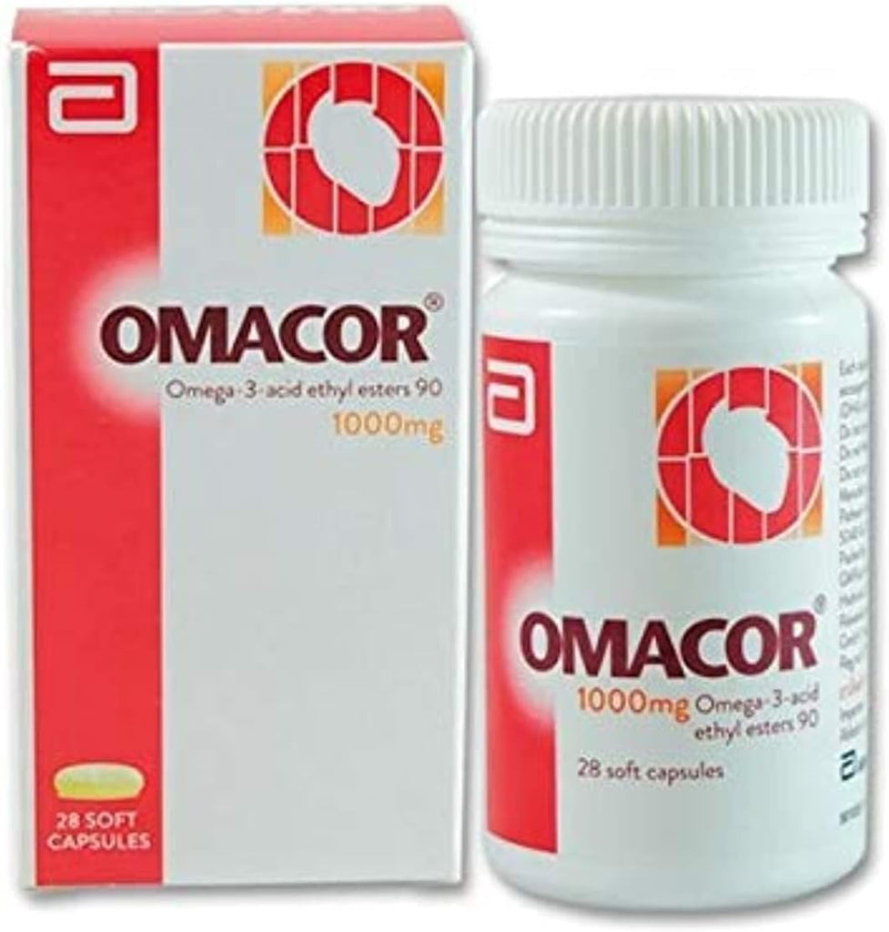 Abbott Omacor Highly Purified Omega-3 (28 Capsules)