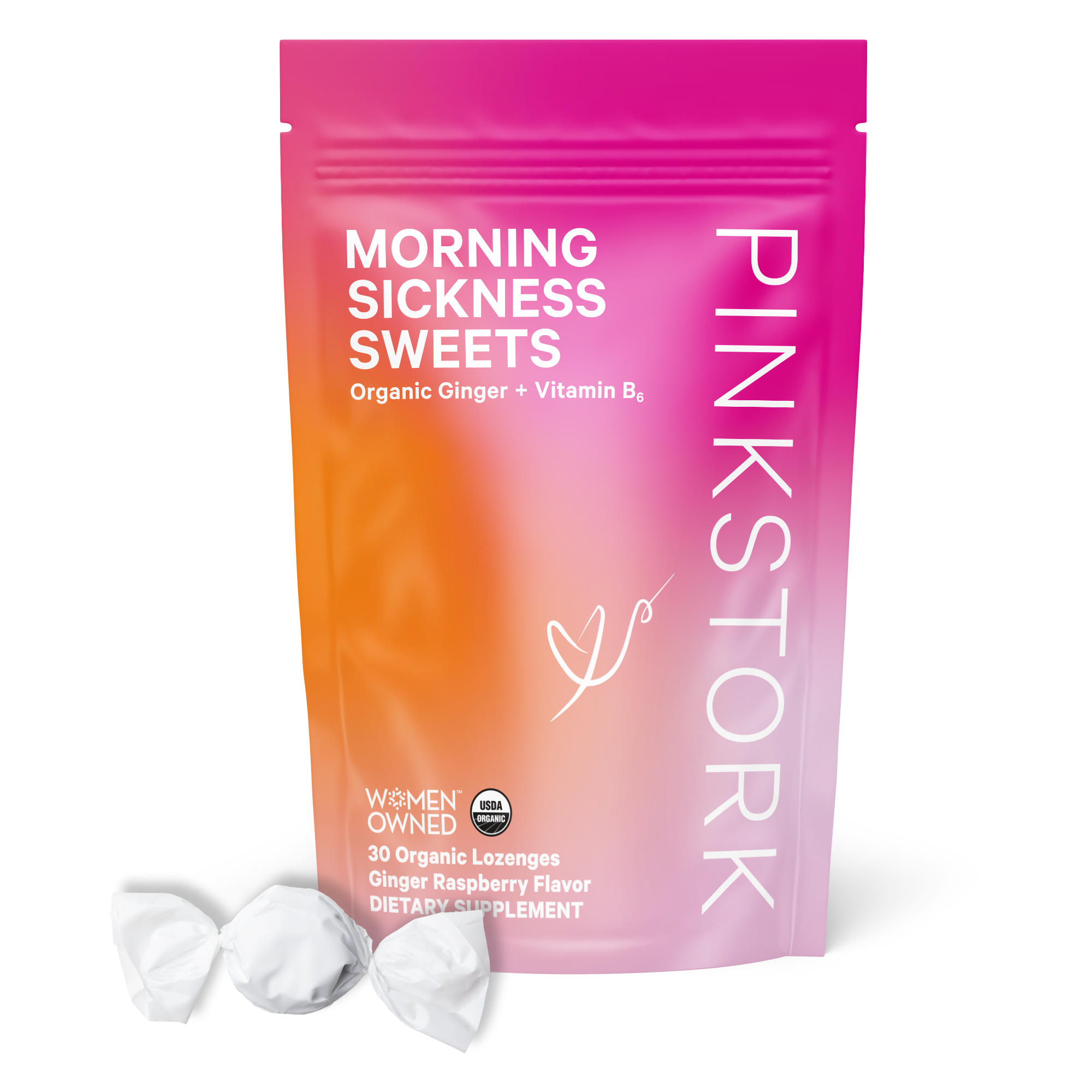 Morning Sickness Sweets - Raspberry Ginger