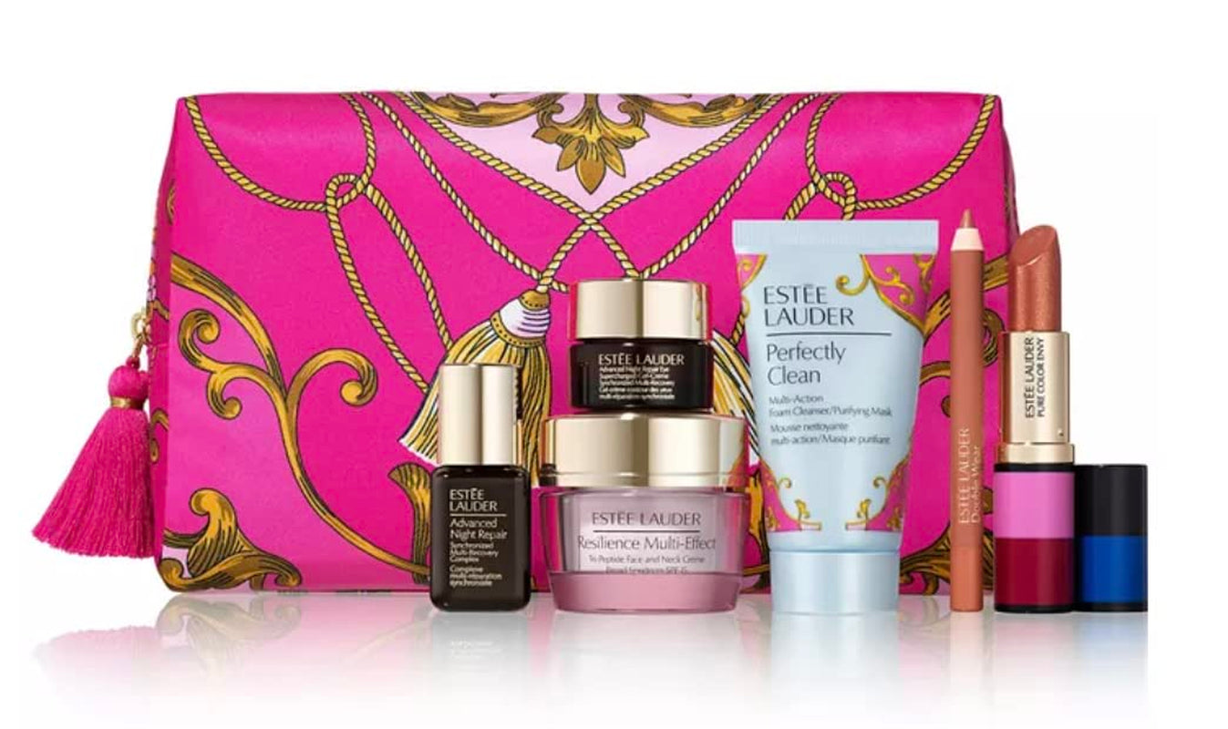 "Revitalize and Rejuvenate with Estee Lauder's Exclusive 7Pc Fall 2022 Resilience Gift Set!"